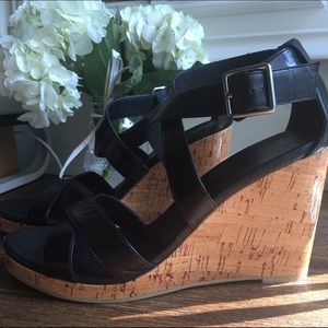 Black Cole Haan wedges