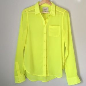 Sheer Neon Top by American Eagle