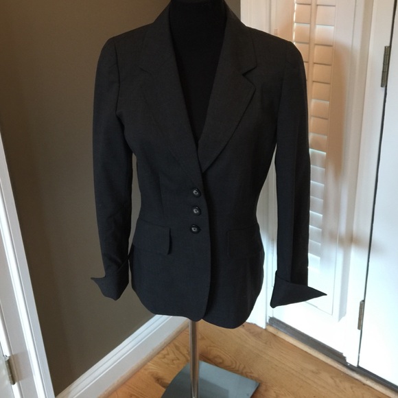 ELLEN TRACY  SZ 4 WOOL BLEND BLAZER