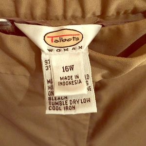 Talbots slacks in great condition!