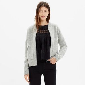 MADEWELL EUC BOMBER CARDIGAN