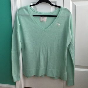 Mint V-Neck Sweater