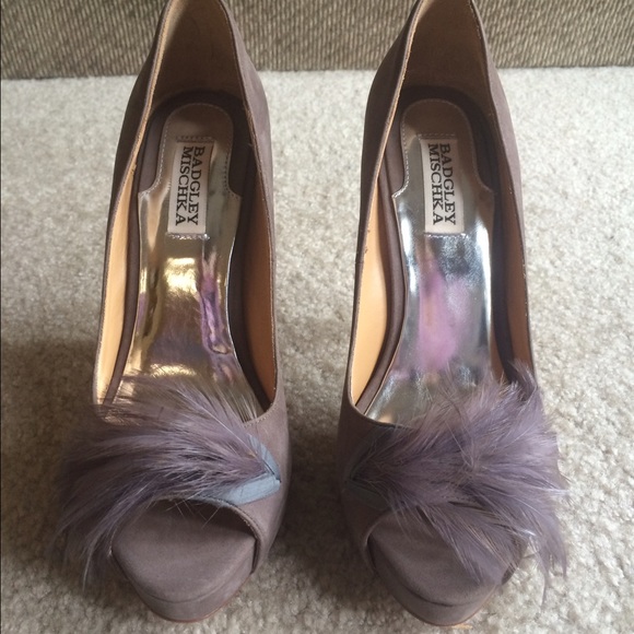 Piper Feather Adorned Evening Shoe