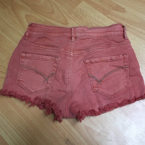 Bullhead high waisted orange coral short - Picture 2 of 3