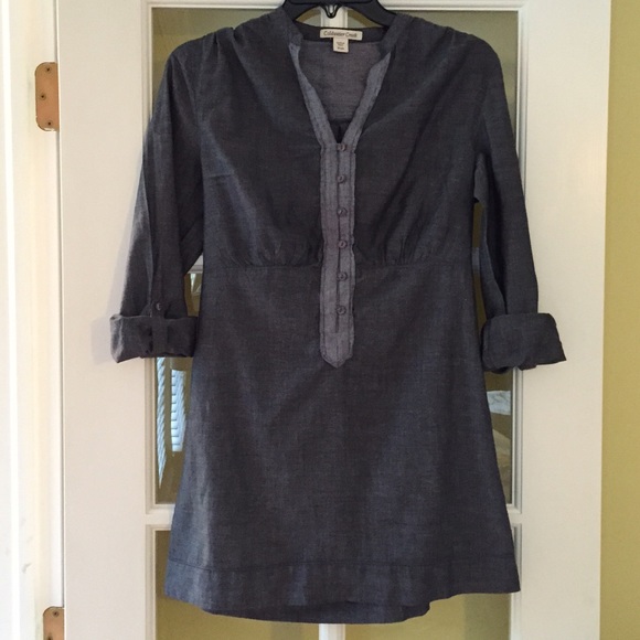 Coldwater Creek Tops - {Coldwater Creek} Chambray Tunic Top