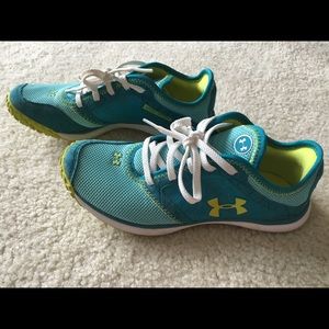 Cute bright athletic shoes!