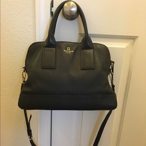 Kate Spade Jenny Satchel! EUC blck pebbled leather
