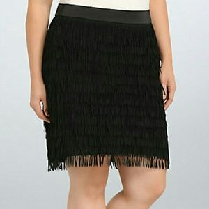 Torrid Fringe skirt size 18