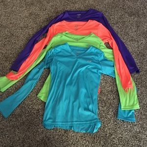 Avia workout long sleeve shirts