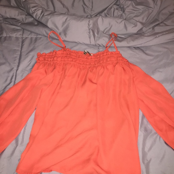 Boutique style off the shoulder blouse