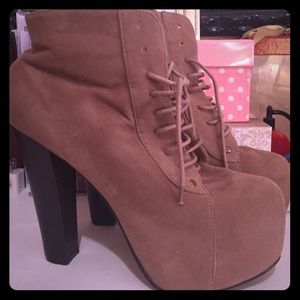 Chunky Jeffery Campbell inspired heel