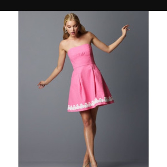 Lilly Pulitzer strapless sundress