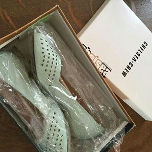 Chelsea Crew Mint Kitten heels 40