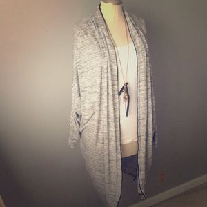 Large longer soft thin sweater