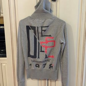 Diesel hoodie high neck womens small