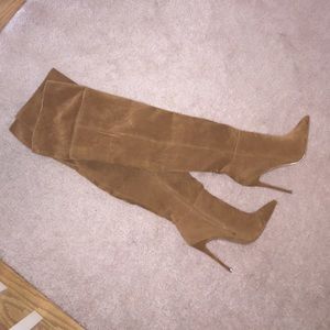 Stiletto Thigh High Boots