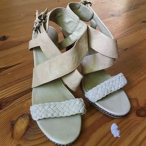 Levity braided heels