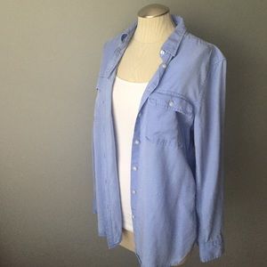 Banana Republic button down, soft wash medium top