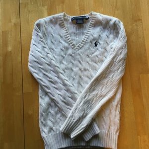 White Ralph Lauren sweater
