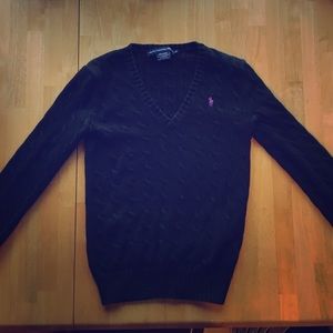 Black Ralph Lauren sweater