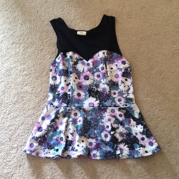Pacsun Peplum Shirt