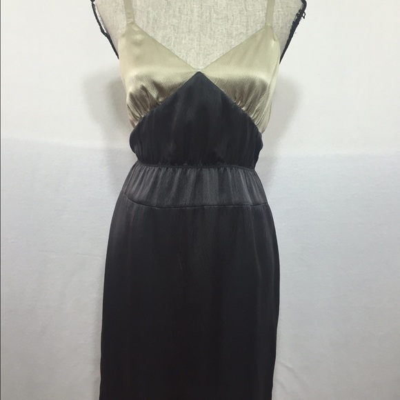 J crew silk serenade color block dress #36068 sz 6