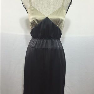 J crew silk serenade color block dress #36068 sz 6