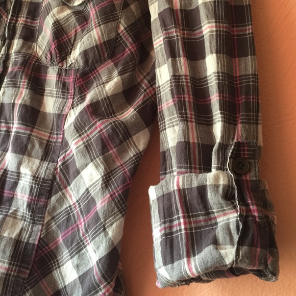 🍒Mudd🍒 Button Down Flannel - Picture 3 of 4