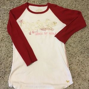 VS PINK baseball tee