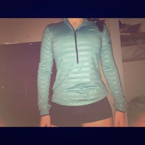 Half zipped Nike exercise shirt