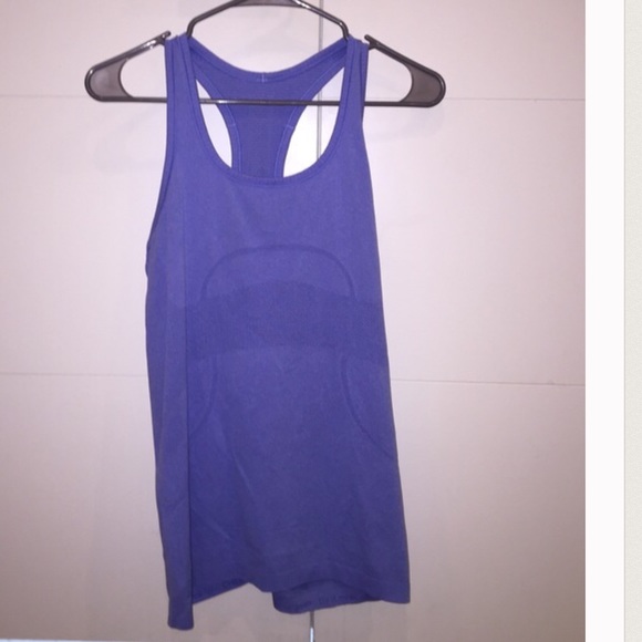 Blue/periwinkle lululemon tank top