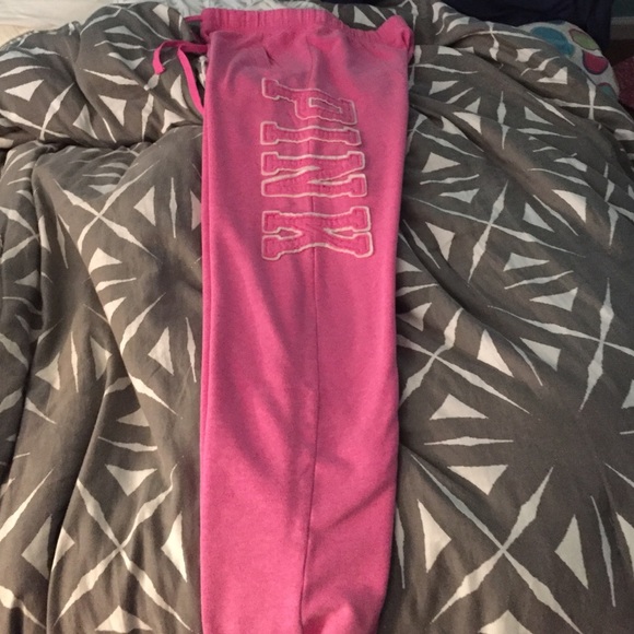 PINK boyfriend sweatpants