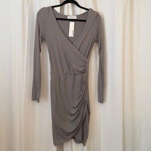 Mossique Grey Fitted Dress