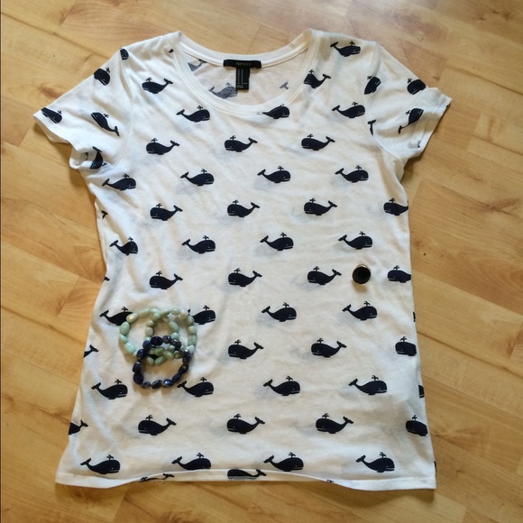 Forever 21 Whale Shirt