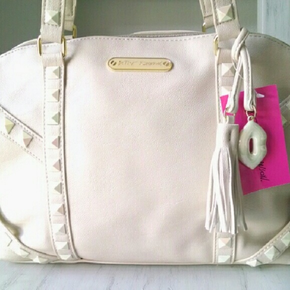 Betsey Johnson Studs and More Satchel