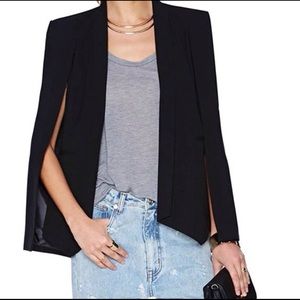 WOMENS SPLIT SLEAVE BLAZER CAPE