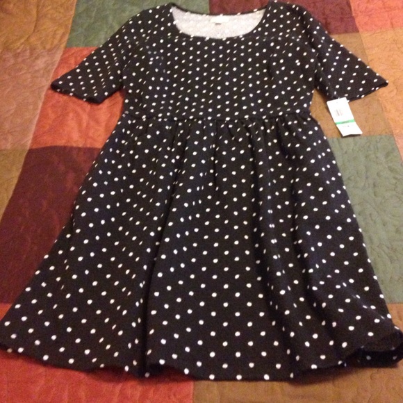 NWT Maison Jules Polka Dot Dress