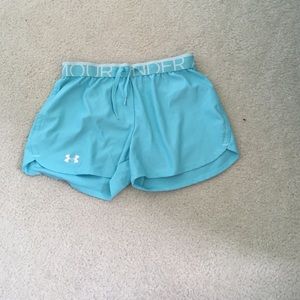 Under Armour teal shorts