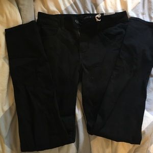 American eagle size 8 black high rise jegging NWT