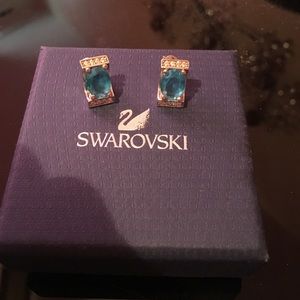 Swarovski cute earrings