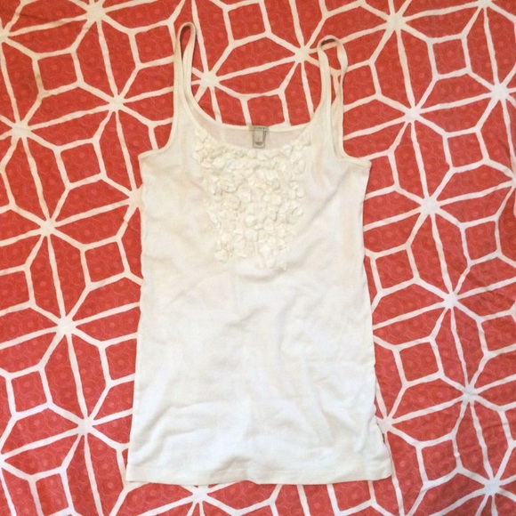 Jcrew perfect fit flower tee