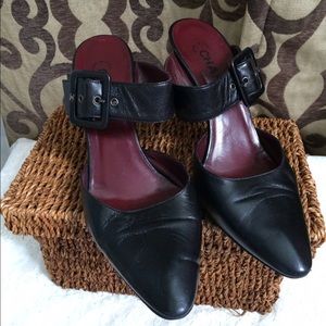 Chanel authentic black heels 39.5