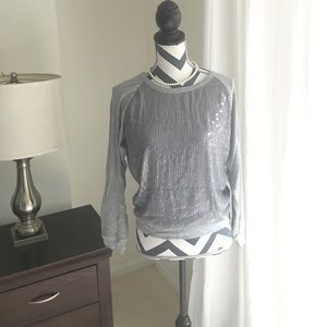 Sequined Long Sleeves