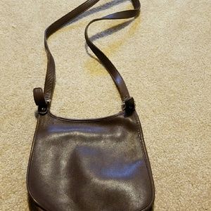 COACH - Chocolate leather crossbody