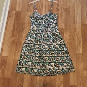 Colorful floral dress