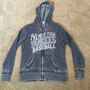 Yankees zip up hoodie