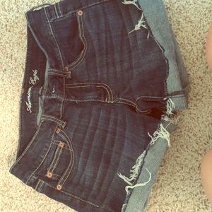 American Eagle Jean Stretch Shorts
