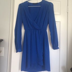 NEW Royal blue wrap dress