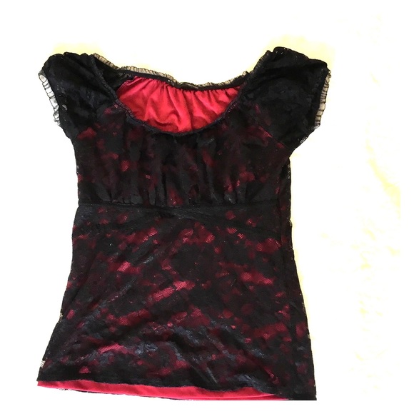 Maurices Lace Top Size Medium