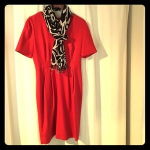 J.Crew women's sz 6 dark pink dress